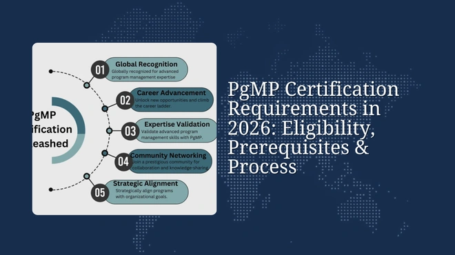 PgMP Certification Requirements in 2026: Eligibility, Prerequisites & Process